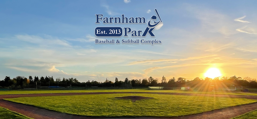 Farnham Park Baseball Field at Sunset