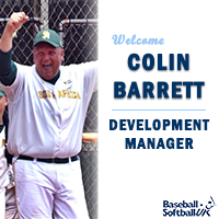Colin Barrett joins BaseballSoftballUK as Development Manager