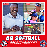 The GB Senior Women’s National Fastpitch Team Coaching Staff