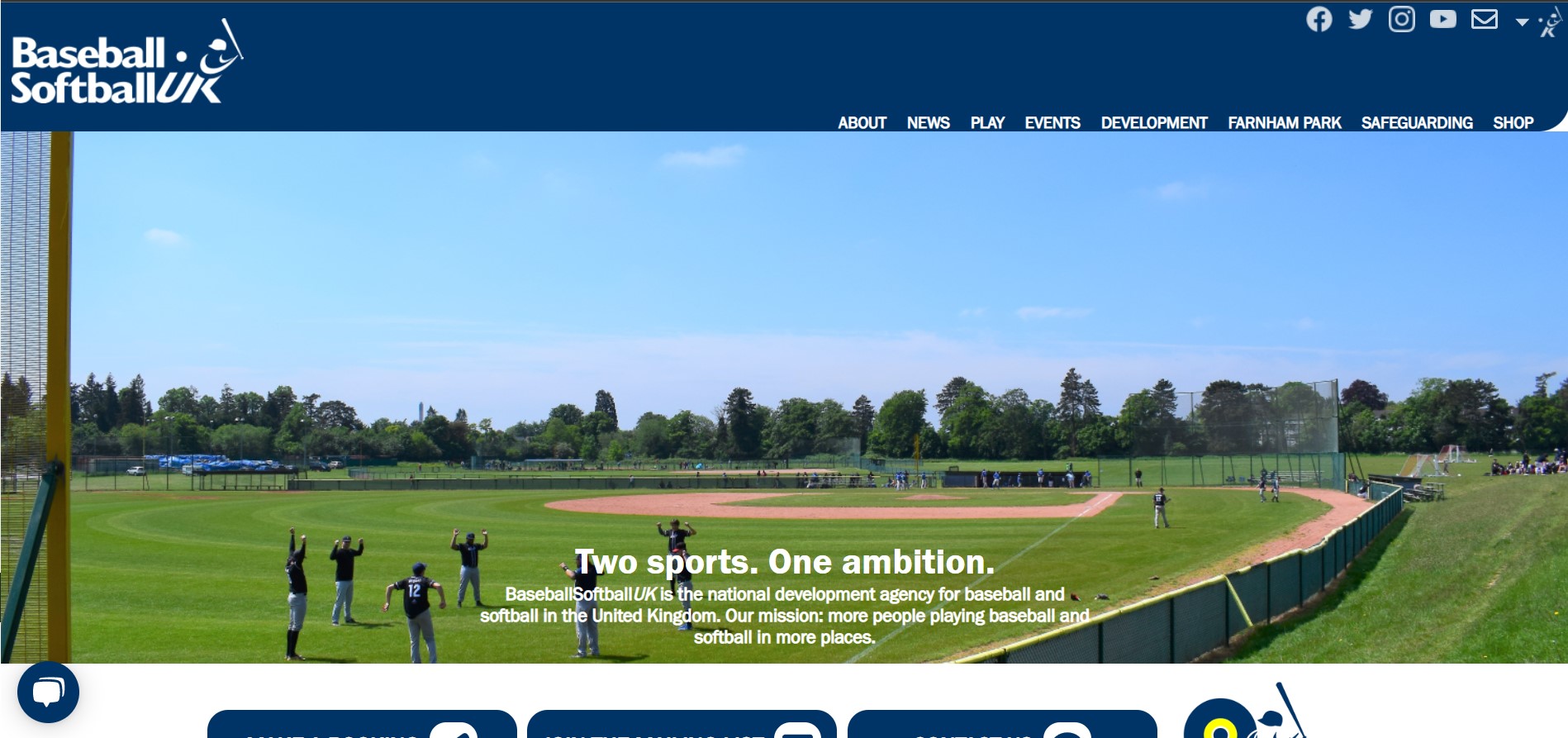 The new BSUK website home page